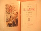 Les amours. OVIDE - Traduit du latin par M. J. Mangeart - Illustrations par P.-E. Bécat