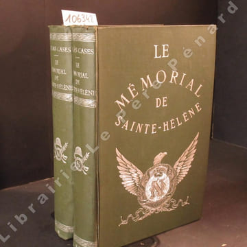 Le Mémorial de Sainte-Hélène (2 volumes) : Tome 1 et Tome 2. LAS CASES, Le Comte de - Illustrations de L. Bombled
