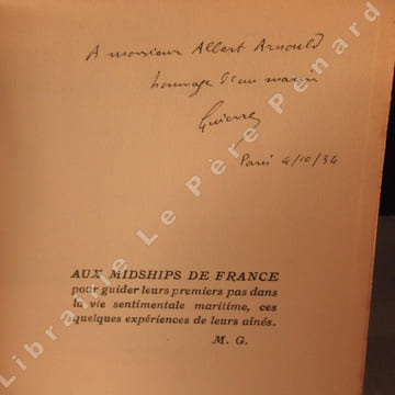 La femme et le marin. GUIERRE, Maurice