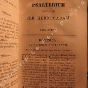 Breviarium ad usum provinciae viennensis. Pars Aestiva (texte en latin)