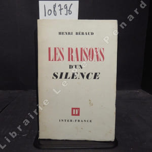 Les raisons d'un silence