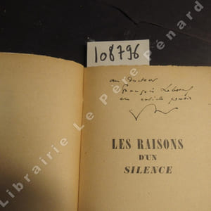 Les raisons d'un silence