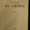 Cours élémentaire de Chimie. DEBRAY, H.