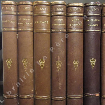 Oeuvres complètes de Pierre Loti en 15 volumes : Le pêcheur d'Islande - Le mariage de Loti - Ramuntcho - Le roman d'un enfant - Mon frère Yves - Un ...