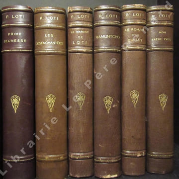 Oeuvres complètes de Pierre Loti en 15 volumes : Le pêcheur d'Islande - Le mariage de Loti - Ramuntcho - Le roman d'un enfant - Mon frère Yves - Un ...