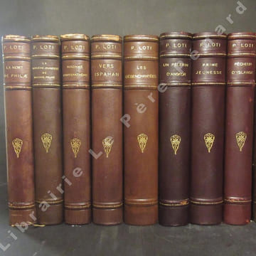 Oeuvres complètes de Pierre Loti en 15 volumes : Le pêcheur d'Islande - Le mariage de Loti - Ramuntcho - Le roman d'un enfant - Mon frère Yves - Un ...