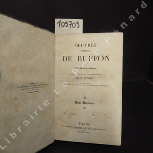 Oeuvres complètes de Buffon avec les suppléments. Tome neuvième : Oiseaux III