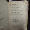Journal de Lyon. Année 1784 complète : du N° 1 (8 janvier 1784) au N° 26 (22 décembre 1784). Avec Tables du Journal en fin de volume.. Journal de ...