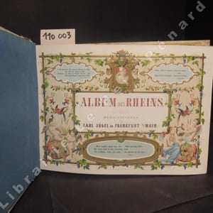 Album des Rheins / Album du Rhin. Rheinisches Album. Wiesbaden - EMS - Schwalbach und schlangenbad - Der rhein