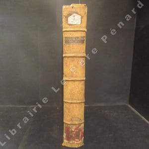 Concilia Generalia et Provincialia graeco et latina, quae reperiri potuerunt omnia. Ftem epistole decretales, & Romanorum Pontificum vitae. (Conseils généraux et provinciaux en grec et en latin, tout ce qu'on peut trouvé. Le décret et la vie des pontifes romains)  Tomus secundus (OUVRAGE EN LATIN ET GREC)