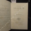 Espagne, Algérie et Tunisie. Lettres à Michel Chevalier. DE TCHIHATCHEF, P. (Correspondant de l'Institut de France)