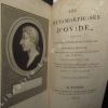 Les Métamorphoses d'Ovide (4 volumes). OVIDE - Traduction de J. G. Dubois-Fontanelle