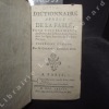 Dictionnaire abrégé de la Fable, pour l'intelligence des Poëtes, des Tableaux & des Statues, dont les sujets sont tirés de l'Histoire Poétique.. ...