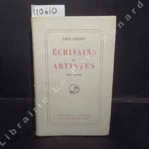 Ecrivains et Artistes. Tome Sixième