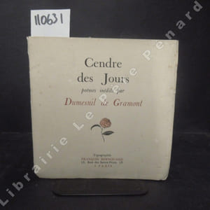 Cendre des Jours. Poëmes inédits