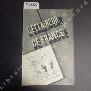 L'Eclaireur de France N° 2 : Les signes de la piste (suite) (BALOO) - Scoutisme en grand, Henri Lhote au Sahara - Chiens et Chats (LOUV'A, illustrations de RIM) - Le chapeau scout (Maurice-Edgar LOUGUET) - ...