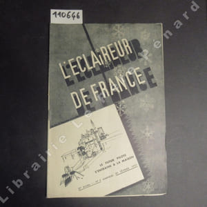 L'Eclaireur de France N° 4 : Le tabac (La PIE) - L'orientation (BAGHEERA) - Scoutisme en grand, Henri Lhote à travers les montagnes du Hoggar - Du recrutement (GAZ'O) - Notre amie la Nature, La vie des oiseaux migrateurs (LOUP ROUGE) - ...