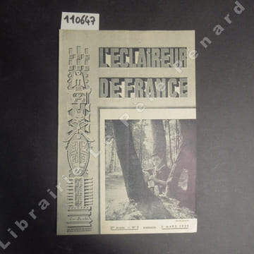 L'Eclaireur de France N° 5 : La mère de sureté... (La PIE) - L'orientation (BAGHEERA) - Bandes Blanches, "Avant le Camp" - Tom visite une usine - ...