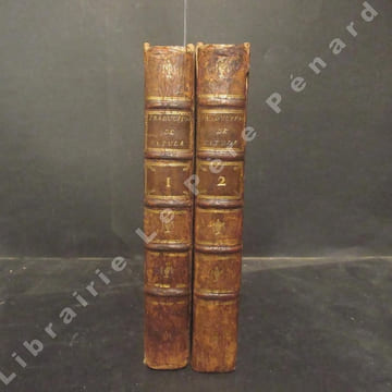 Traduction en prose de Catulle, Tibule et Gallus. Tome Premier + Tome Second (2 volumes). ANONYME - Par l'auteur des Soirées Helvétiennes, & des ...