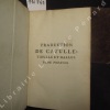 Traduction en prose de Catulle, Tibule et Gallus. Tome Premier + Tome Second (2 volumes). ANONYME - Par l'auteur des Soirées Helvétiennes, & des ...