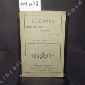 L'hébreu appris facilement sans maître.