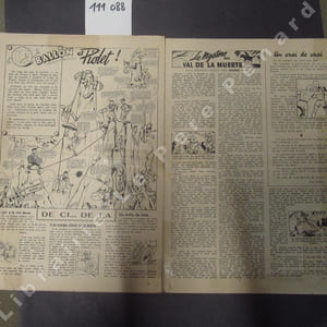 Coeurs Vaillants N° 14 : Electron Z (PATRICE) - Toute la France en 1 mois - Alerte au 3e étage ! (Noël AUBLED) - Tintin et le secret de la licorne (HERGE) - Le mystère du Val de la Muerte (HERBE) - Angelus sur la ville (Jean VIGNON) - L'énigme du Canyon Rouge - ...