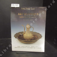Art Islamique. Tableaux orientalistes - Catalogue de vente Mercredi 8 et Jeudi 9 Novembre 1989