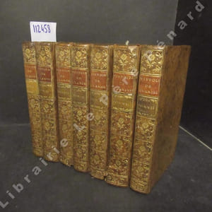 Lettres angloises, ou Histoire de Miss Clarisse Harlove. Nouvelle Edition, Augmentée de l'Eloge de Richardson, des Lettres posthumes & du Testament de Clarisse (complet des 13 volumes reliés en 7 tomes).
