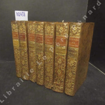 Lettres angloises, ou Histoire de Miss Clarisse Harlove. Nouvelle Edition, Augmentée de l'Eloge de Richardson, des Lettres posthumes & du Testament de ...
