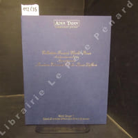 Collections François Charles-Roux, Ambassadeur de France, Appartenant à Madame Edmonde Charles-Roux Defferre - Catalogue de vente, Mardi 25 octobre 1994