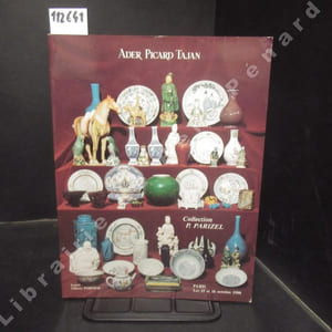 Collection P. Parizel - Catalogue de vente, 15 et 16 octobre 1990