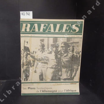 Rafales N° 21 : Journal clandestin : "Les lettres françaises" - En France libérée - La toilette du condamné - Terrorisme et terroristes - Les plans de ...