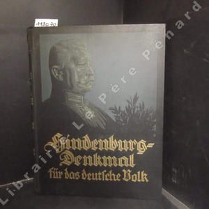 Hindenburg-Denkmal für das Deutsche Volk