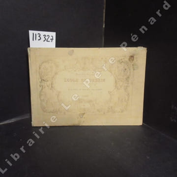 Ecole de Dessin. Cours élémentaire et progressif d'études de paysages. HUBERT