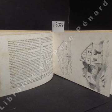 Ecole de Dessin. Cours élémentaire et progressif d'études de paysages. HUBERT