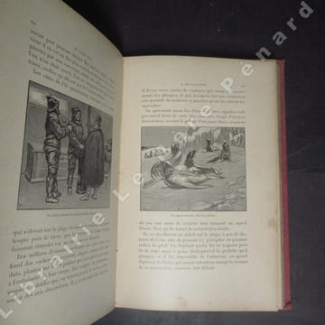 Au Pôle Sud à Bicyclette. Deuxième édition.. SALGARI, Emilio - Illustrations de Cazenove et Fontanez