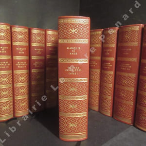 Oeuvres complètes du marquis de Sade. Edition définitive. (15 volumes)