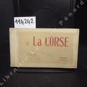 La Corse. Carnet de 32 cartes postales détachables.