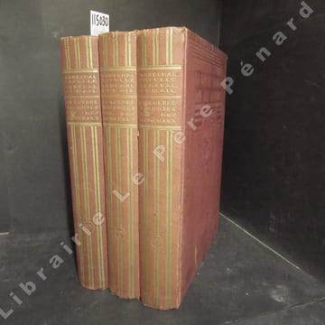 La guerre racontée par nos généraux commandants de groupe d'armées. (3volumes) Tome I : De Liège à Verdun. Tome II : De la Somme au Rhin. Tome III : ...