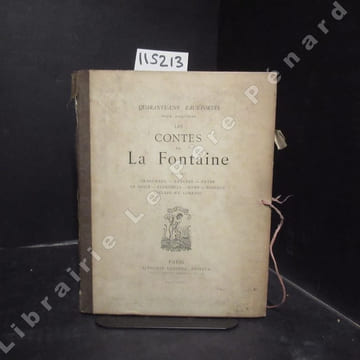 Quarante-une eaux-fortes pour illustrer les Contes de La Fontaine, d'après Fragonard - Lancret - Pater - Le Mesle - Vleughels - Eisen - Boucher - ...