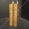 Bibliothèque physico-économique, instructive et amusante. Tome I (1ère édition) & II (Seconde édition) . Année 1786, ou 5e année; Contenant des ...