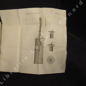 Bibliothèque physico-économique, instructive et amusante à l'usage des villes et des campagnes, par une Société de Savans, d'Artistes et d'Agronomes. VIe année de souscription, tome Premier comprenant les cahiers I à VI. Contenant des Mémoires, Observations-Pratiques sur l'Economie rurale; - les nouvelles Découvertes les plus intéressantes dans les Arts utiles & agréables; - la Description de nouvelles Machines, des Instrumens qu'on peut y employer, d'après les expériences des Auteurs qui les ont imaginés; - des Recettes, Pratiques, Procédés, Médicamens nouveaux, externes ou internes, qui peuvent servir aux Hommes & aux Animaux; - les moyens d'arrêter et de prévenir les accidens, d'y remédier, de se garantir des fraudes; - de nouvelles Vues sur plusieurs points d'Economie domestique, & en général sur tous les objets d'Utilité & d'Agrément dans la vie civile & privée, etc. etc. On y a joint des Notes. Avec des planches en taille-douce. (1 volume)