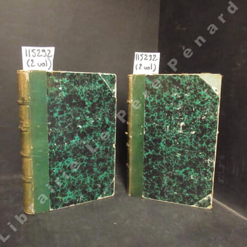 Précis d'obstétrique. Tome I: Accouchement normal. Tome II: Accouchement pathologique. Troisième édition. (2 volumes). FABRE