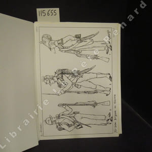 Le Bivouac. Bulletins N° 6, N° 7 et N° 8 : Année 1982 complète - Les régiments toulonnais pendant l'année terrible, 1870-71, les marins (Henri BARJON) - Arme blindée et cavalerie (Christian MORENO) - La Reine-Cavalerie, étendards, 1757 (RIGO) - Les cavaliers de l'Armée d'Afrique (J. LORANET) - Bivouac de grosse cavalerie (J-J PATTYN) - Etat des cornettes envoyées par M. le Comte de Guébrian, de la défaite de Lamboy à Kempten, 1642 (Pierre FOURE) - Drapeau de la 75e demi-brigade en Egypte (J. LORANET) - Les Provençaux au service de l'Aigle, le Chevalier Garavaque (P. BOURRILLY) - Hussards de Turpin, guidons, 1757 (RIGO) - Maquette et figurines, la chenillette Renault UE (G. LELONG) - Les Indiens d'Amérique du Nord, les plumes (J-P RICHAUD et A. GARCIA) - ...