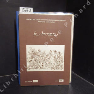 Le Bivouac. Bulletins N° 15, N° 16, N° 17 et N° 18 : Année 1985 complète (4 volumes) - Numéro spécial de 1985. La Bataille de Fort-Carillon, 8 juillet 1758 - L'armée brandebourgeoise pendant la guerre de Succession d'Espagne, 1702-1713 - Les animaux dans les armées, l'aigle du 8th Wisconsin, 1861-1864 (J. BROUILLET) - Le Régiment "Des Landes" à la fin du règne de Louis XIV (A. JOUINEAU) - Le Régiment d'infanterie de "Montluc", 1690-1713 (P. FOURE) - Les Provençaux au service de l'Aigle (A.G. FESQUET et Pierre BOURILY) - Le Régiement d'infanterie de la Garde du Roi de Sardaigne à la bataille du col de l'Assiette, 19 juillet 1747 (Guglielmo AIMARETTI) - Les ennemis de l'Empire Carolingien. Les ennemis de l'Est, Saxons, Avars et Slaves (Michel SAEZ) - Les Figurines de Création en plomb (Jean-Pierre CANCEL) - Carabiniers. Générak de Brigade Chouard, 1811-1812 (RIGO) - Les gnous du régiment des "South Wales Borderers" (J. BROUILLET) - Dioramas (Jean LE BESNEROIS) - ...