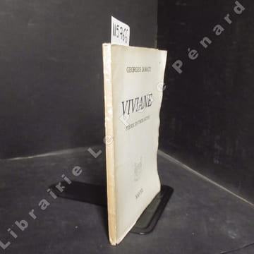 Viviane. Féerie en trois actes.. JAMATI, Georges