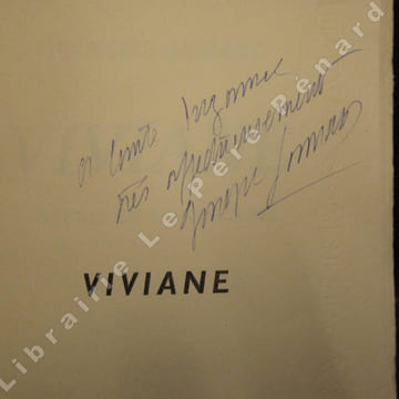 Viviane. Féerie en trois actes.. JAMATI, Georges