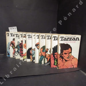 Les oeuvres complètes d'Edgar Rice Burroughs. Tarzan. Tome 1 : Tarzan le seigneur de la jungle - Tome 2 : Le Retour de Tarzan - Tome 3 : Tarzan chez les fauves - Tome 4 : Le Fils de Tarzan - Tome 5 : Tarzan l'indomptable - Tome 6 : Tarzan dans la préhistoire - Tome 7 : Tarzan et les joyaux d'Opar - Tome 8 : Tarzan et le lion d'or - Tome 9 : Tarzan et les hommes-fourmis - Tome 10 : Tarzan et les croisés - Tome 11 : Tarzan et l'empire romain - Tome 12 : Tarzan et Pellucidar (12 volumes)