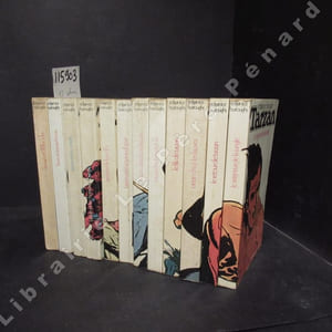 Les oeuvres complètes d'Edgar Rice Burroughs. Tarzan. Tome 1 : Tarzan le seigneur de la jungle - Tome 2 : Le Retour de Tarzan - Tome 3 : Tarzan chez les fauves - Tome 4 : Le Fils de Tarzan - Tome 5 : Tarzan l'indomptable - Tome 6 : Tarzan dans la préhistoire - Tome 7 : Tarzan et les joyaux d'Opar - Tome 8 : Tarzan et le lion d'or - Tome 9 : Tarzan et les hommes-fourmis - Tome 10 : Tarzan et les croisés - Tome 11 : Tarzan et l'empire romain - Tome 12 : Tarzan et Pellucidar (12 volumes)