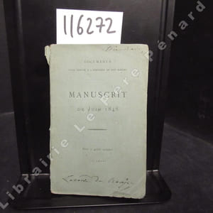 Manuscrit de Juin 1848. Du 15 avril au 30 juin